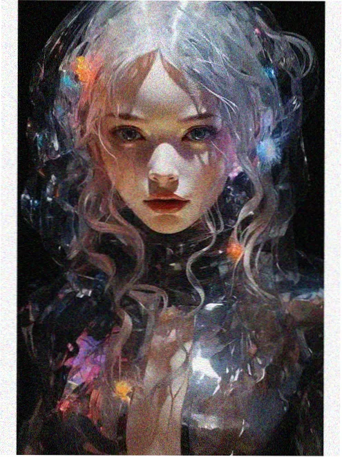 旧胶片文艺动画电影封面